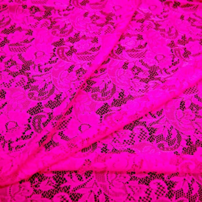 Elastic Lace - FLUO PINK ASL 1007
